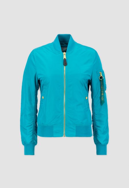 Women's Ma-1 Blue Lagoon Bomber Jacket