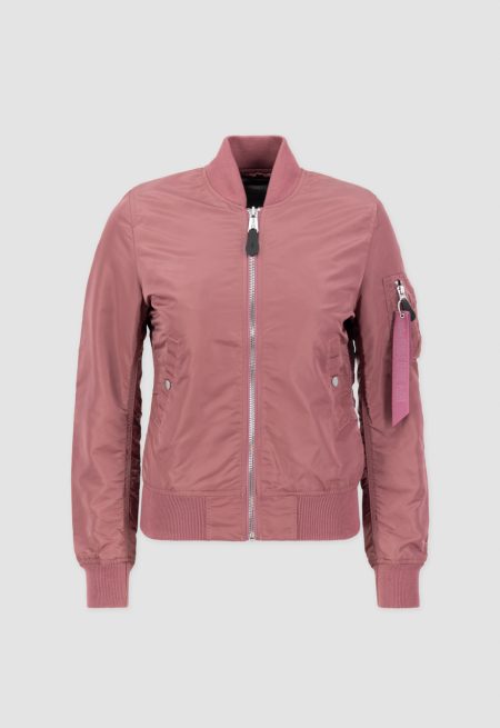 Women's Ma-1 Dusty Pink Bomber Jacket