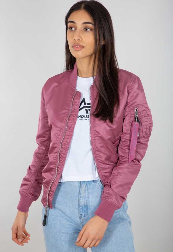 Women's Ma-1 Dusty Pink Jacket