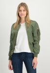Women’s Ma-1 Green Bomber Jacket