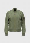 Women’s Ma-1 Green Bomber Jacket
