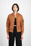 Women’s Ma-1 Hazel Brown Bomber Jacket