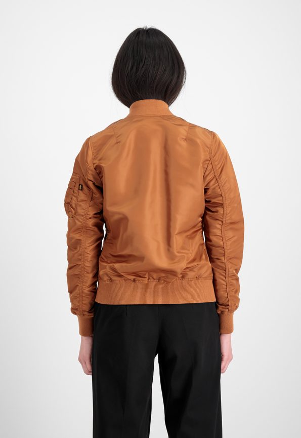 Women's Ma-1 Hazel Brown Jacket.