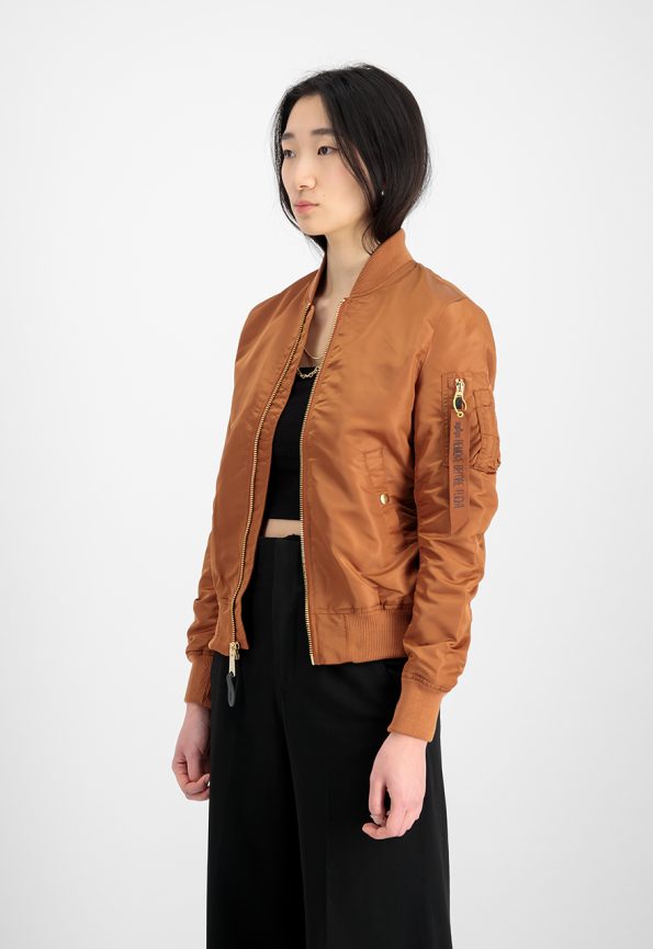 Women's Ma-1 Hazel Brown Jacket