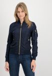 Women’s Ma-1 Navy Blue Bomber Jacket