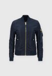 Women's Ma-1 Navy Blue Bomber Jacket