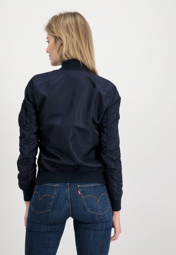 Women's Ma-1 Navy Blue Jacket