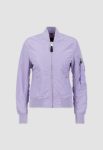 Women’s Ma-1 Pale Violet Bomber Jacket
