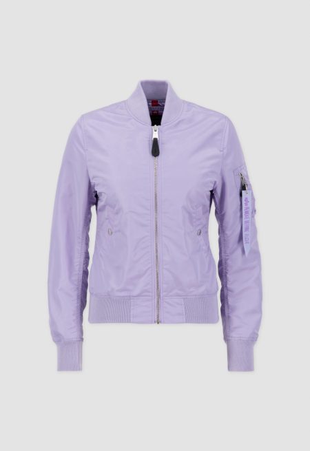 Women’s Ma-1 Pale Violet Bomber Jacket