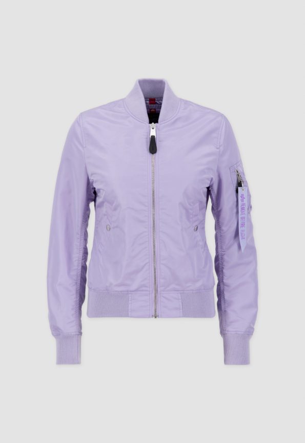 Women’s Ma-1 Pale Violet Bomber Jacket