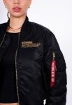 Women’s Ma-1 The Culture Black Bomber Jacket