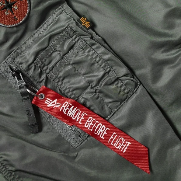 Alpha Industries Ma-1 Grey Air Force Jacket