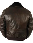 B-15 Spitfire Flight Brown Leather Jacket