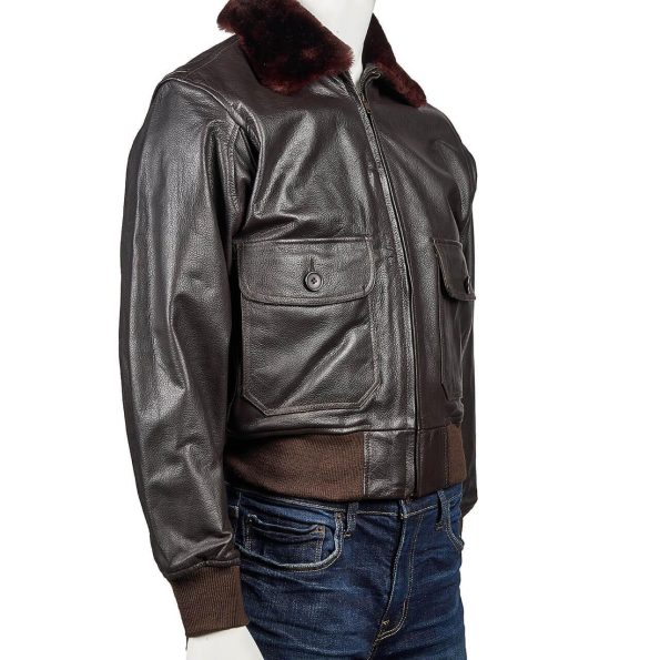 G-1 Brown Leather Flight Jacket