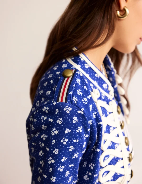 Jersey Blue Military Parade Jacket