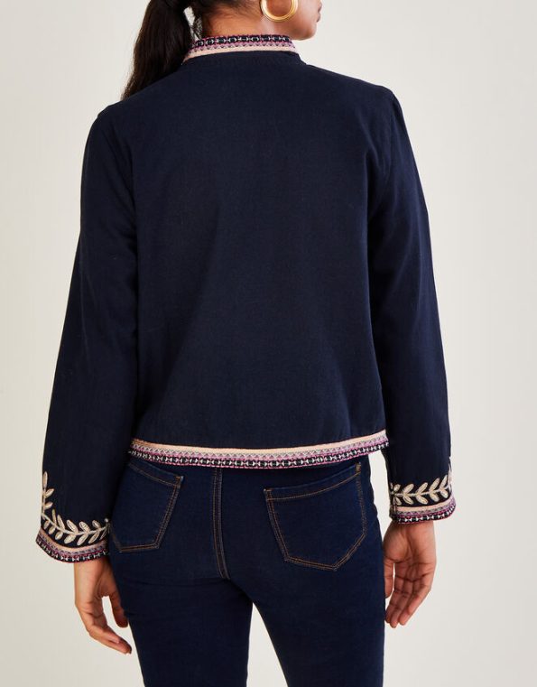 Mia Military Blue Parade Jacket