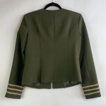 New York Soho Olive Green Military Parade Jacket