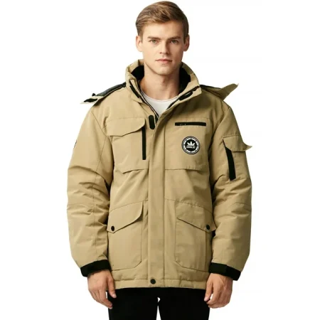 Orolay Men's Warm Parka Jacket With Detachable Hood