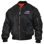 Rothco Thin Blue Line Flag Ma-1 Flight Jacket