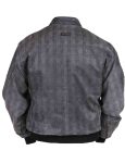 Tigers Printed Grey Suede Ma-1 Bomber Jacket