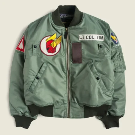 Tim-1 Sage Green Ma-1 Flight Jacket