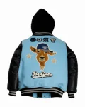 Top Gun Kids The Goat Blue And Black Varsity Jacket
