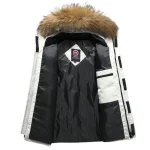 Unisex Classic Vogue Norwich White Parka Jacket