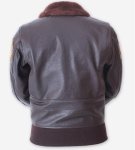 Vietnam Mig Killer Pukin Dogs G-1 Black Leather Jacket