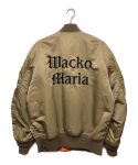 Wacko Maria Ma-1 Beige Flight Jacket