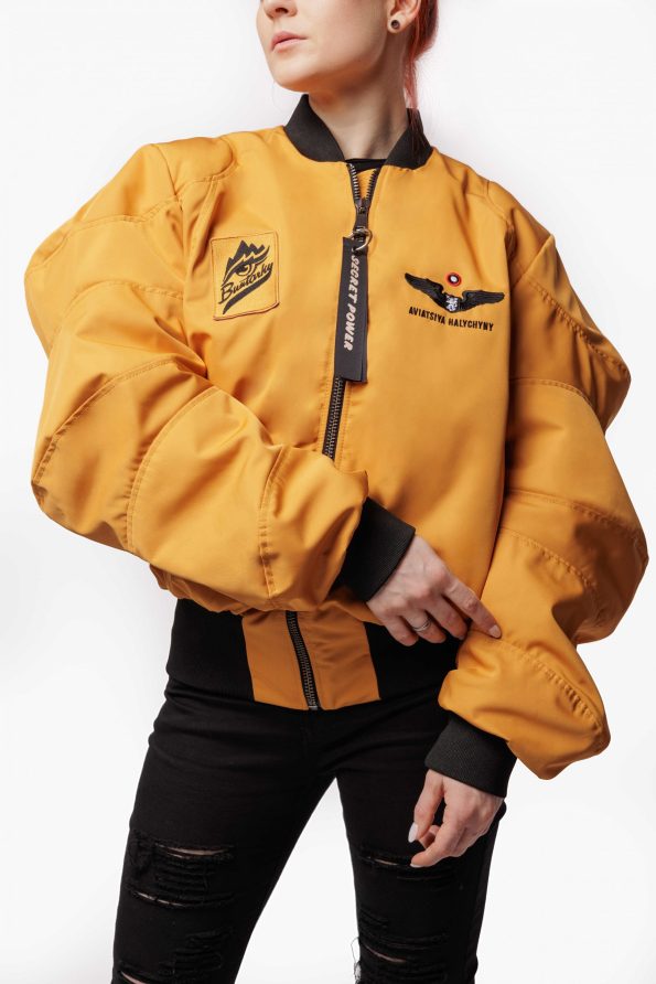 Women's Airstream Yellow Flight Jacket