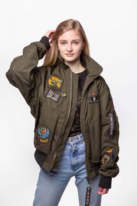 Women's Ua Sky Aces Khaki Jacket