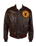 World War 8th Air Force A-2 Brown Flight Jacket
