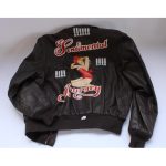 A-2 Leather Sentimental Journey Black Flight Jacket