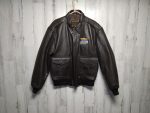 A-2 Shannon Air Museum Black Leather Jacket