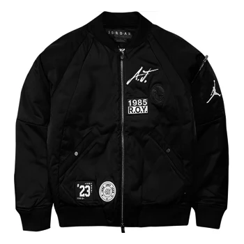Air Jordan Ma-1 Baseball Black Padded Jacket
