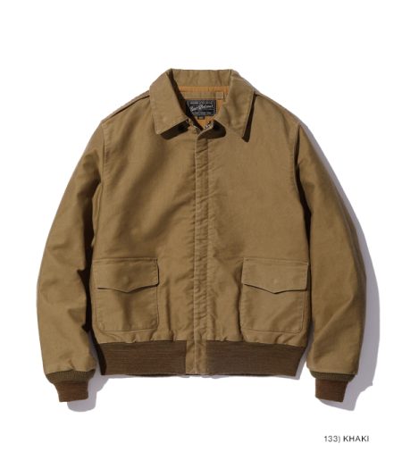 Aviation Associates Jungle Cloth A-2 Brown Jacket