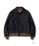 Aviation Associates Jungle Cloth A-2 Navy Blue Jacket