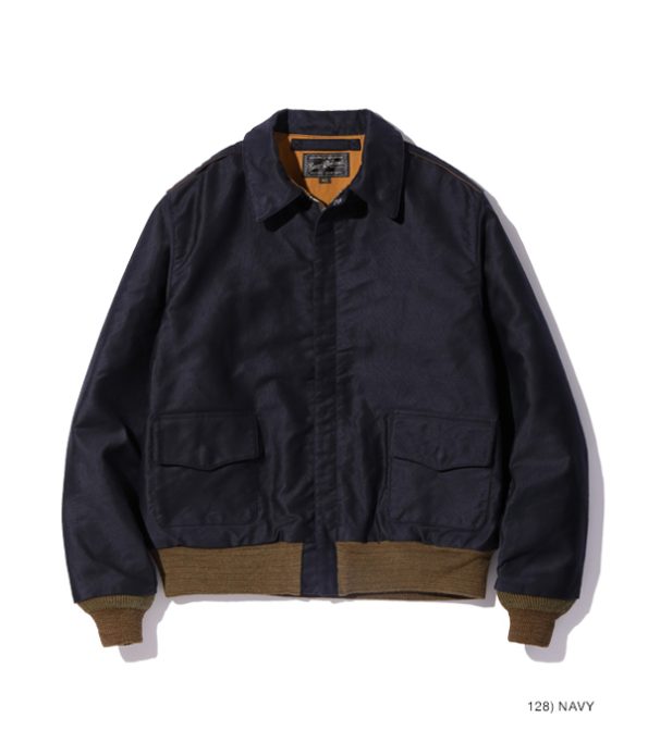 Aviation Associates Jungle Cloth A-2 Navy Blue Jacket