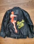 Avirex A-2 Memphis Belle Black Leather Flight Jacket