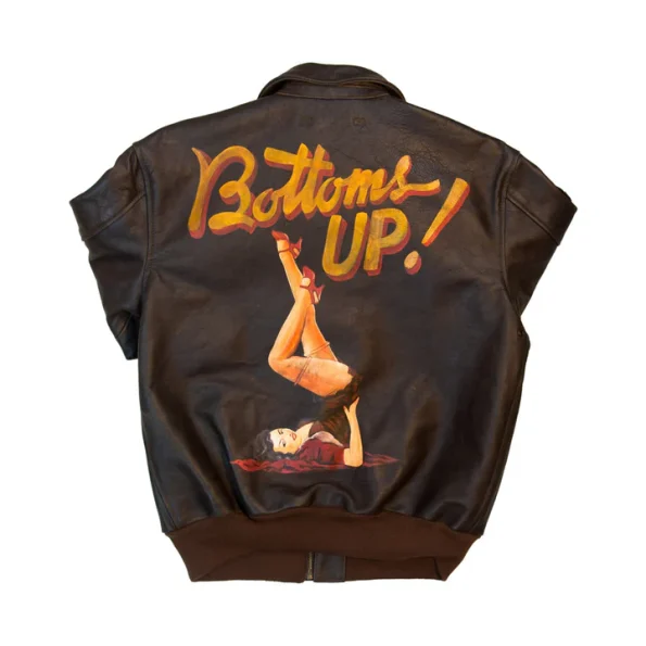 Bottoms Up 40th Anniversary A-2 Pinup Jacket.