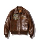 Buzz Rickson’s 30th Anniversary A-2 Brown Leather Flight Jacket