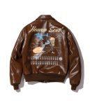 Buzz Rickson's 30th Anniversary A-2 Brown Leather Flight Jacket