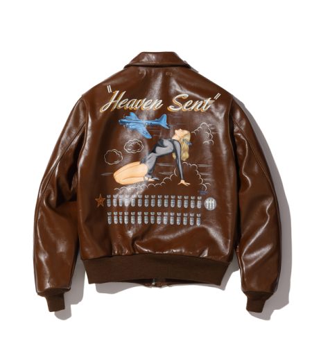 Buzz Rickson's 30th Anniversary A-2 Brown Leather Flight Jacket