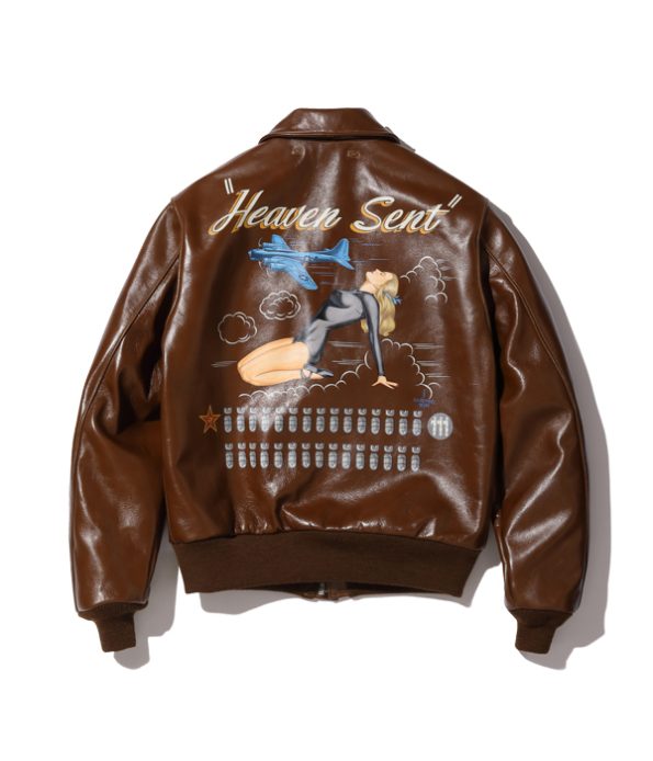 Buzz Rickson's 30th Anniversary A-2 Brown Leather Flight Jacket