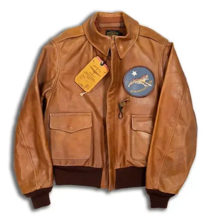 Buzz Rickson's A-2 Brown Leather Flight Jacket