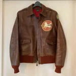 Buzz Rickson's A-2 Brown Leather Jacket