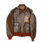 Buzz Rickson's Dead Engine Kids A-2 Brown Leather Jacket