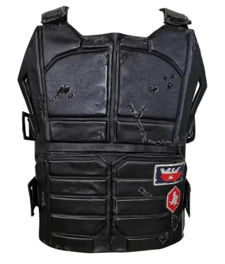 Cyberpunk 2077 Video Game Johnny Silverhand Leather Vest