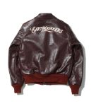 Earthquakers Buzz Rickson Brown Leather Jacket