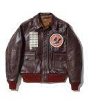 Earthquakers Buzz Rickson Brown Leather Jacket